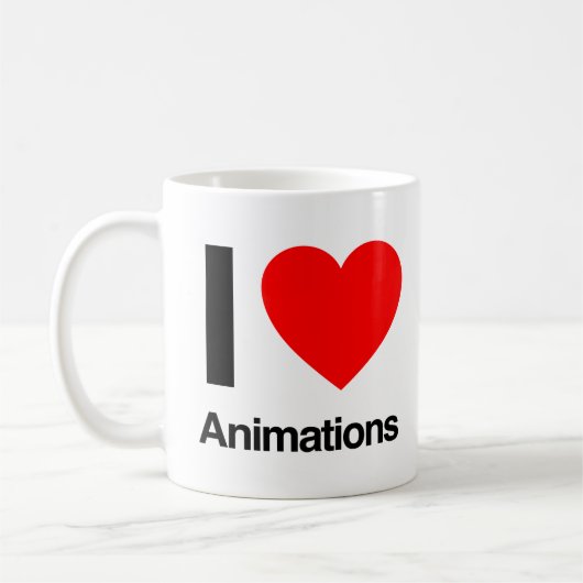 Mug j'aime les animations (Gauche)