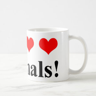 Mug J'aime les animaux !