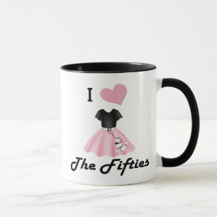 Mug J'aime les années 50