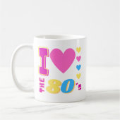 Mug J'Aime Les Années 80 (Gauche)