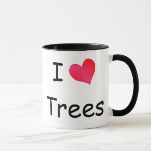 Mug J'aime les arbres