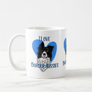 Mug J'Aime Les Aussies Frontaliers Enthousiaste