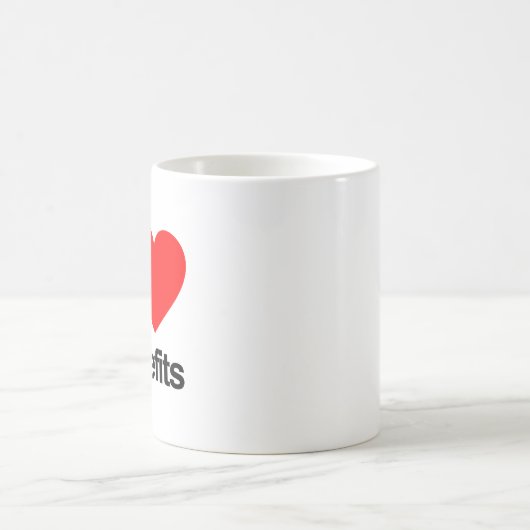 Mug J'aime les avantages (Centre)