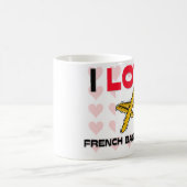 Mug J'aime les baguettes françaises (Centre)
