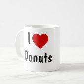 Mug J'aime les beignets (Devant gauche)