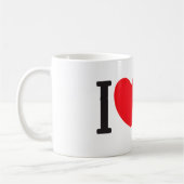Mug J'aime les chats (Gauche)