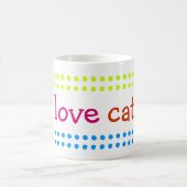 Mug J'aime les chats (Centre)