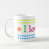 Mug J'aime les chats (Gauche)