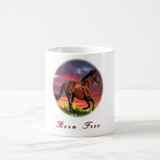 Mug J'aime les chevaux (Centre)