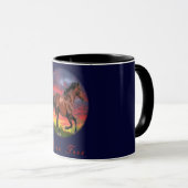 Mug J'aime les chevaux (Devant droit)
