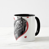 Mug J'aime les chevaux nouveau 2 (Devant droit)