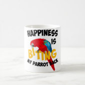 Mug J'Aime Les Chiens Et Les Perroquets Et Peut-Être 3 (Centre)