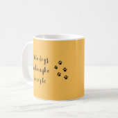 Mug "J'aime les chiens et peut-être 3 personnes" (Devant gauche)