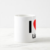 Mug j'aime les couvercles (Centre)