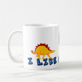 Mug J'Aime Les Dinosaures (Gauche)