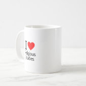 Mug J'Aime Les Études Religieuses (Devant gauche)