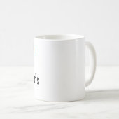 Mug J'aime les exoplanètes (Devant droit)