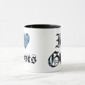 Mug J'aime les fantômes (Centre)