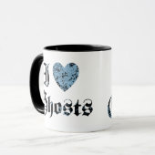 Mug J'aime les fantômes (Devant gauche)