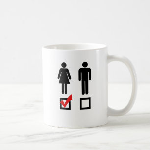 Mug J'aime les filles