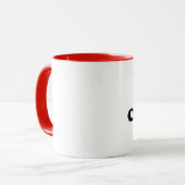 Mug J'aime les filles chiliennes (Devant gauche)