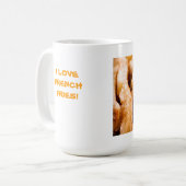 MUG J'AIME LES FRITES FRANÇAISES (Devant gauche)