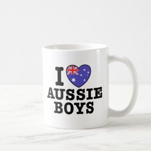 Mug J'Aime Les Garçons Australiens