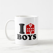 Mug J'aime les garçons d'hôtel (Gauche)