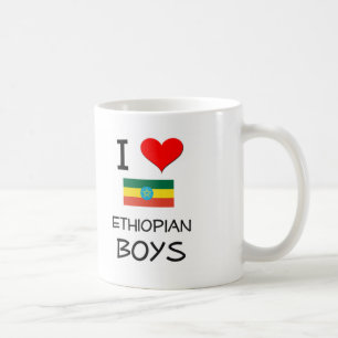 Mug J'aime les garçons éthiopiens