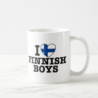 Mug J'aime les garçons finlandais