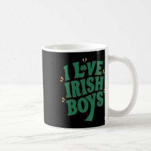 Mug J'aime les garçons irlandais J'adore les garçons i