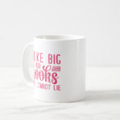 Mug J'Aime Les Grands Livres Et Je Ne Peux Pas Mentir (Devant gauche)