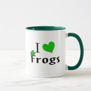 Mug J'aime les grenouilles