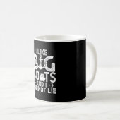 Mug J'aime les gros bateaux et je ne peux pas mentir F (Devant droit)