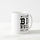 Mug J'Aime Les Gros Bulles Et Je Ne Peux Pas Mentir (Devant droit)