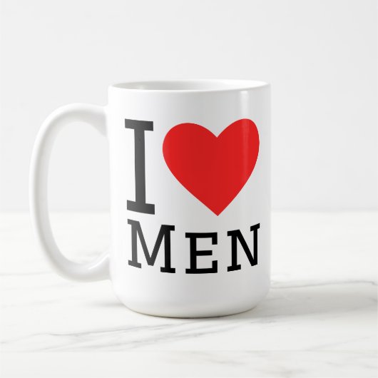 Mug J'aime les hommes (Gauche)