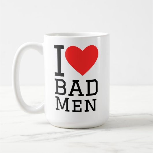 Mug J'aime les hommes méchants (Gauche)