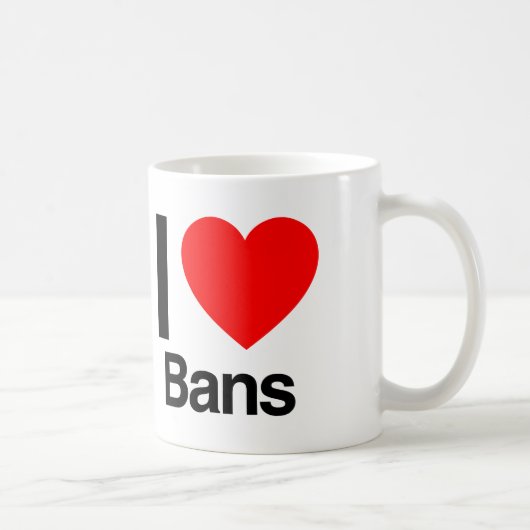 Mug j'aime les interdictions (Droite)