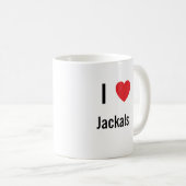Mug J'aime les Jackals (Devant droit)