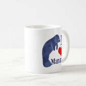 Mug J'aime les lamates (Devant droit)