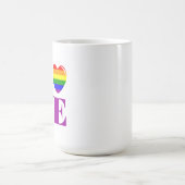 Mug J'aime les LGBT (Centre)