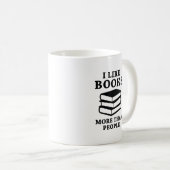 Mug J'Aime Les Livres Plus Que Les Gens (Devant droit)