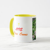 Mug J'AIME LES Maine Coons (Devant gauche)