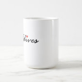 Mug J'aime les Maldives (Centre)