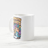 Mug J'aime les maths et les chats Professeur Élève (Devant gauche)