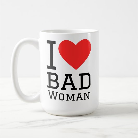 Mug J'aime les mauvaises femmes (Gauche)
