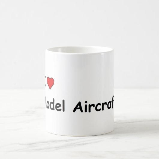 Mug J'aime les modèles réduits d'avions (Centre)