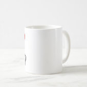 Mug J'aime les moutons (Devant droit)