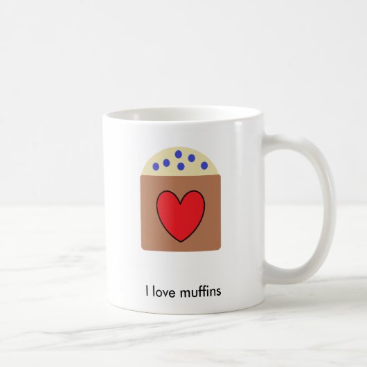 Mug J'aime les muffins (Droite)
