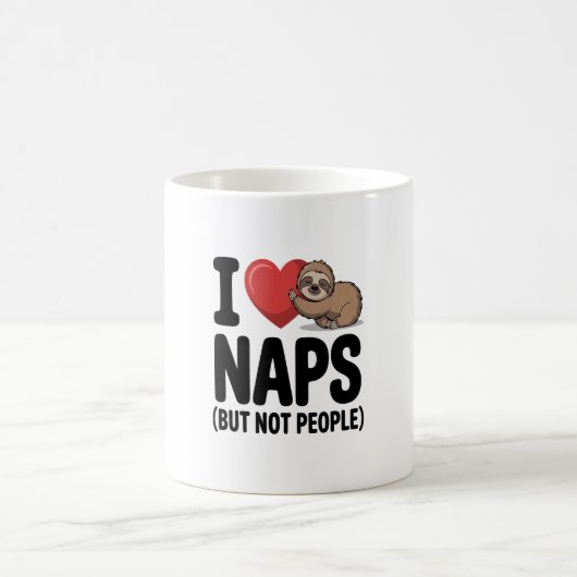 Mug J'Aime Les Naps Mignonnes Soins (Centre)